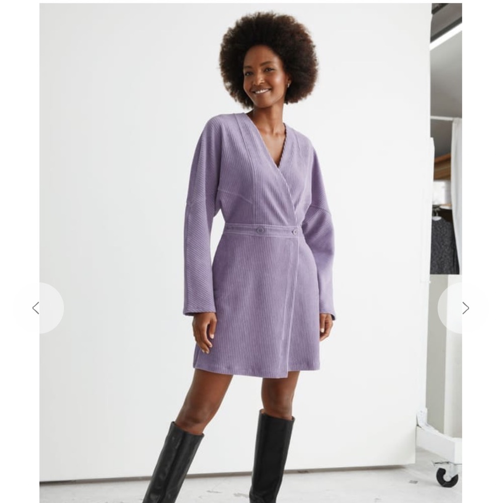 Corduroy Mini Dress